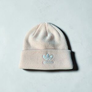 Adidas Light Pink Knit Beanie